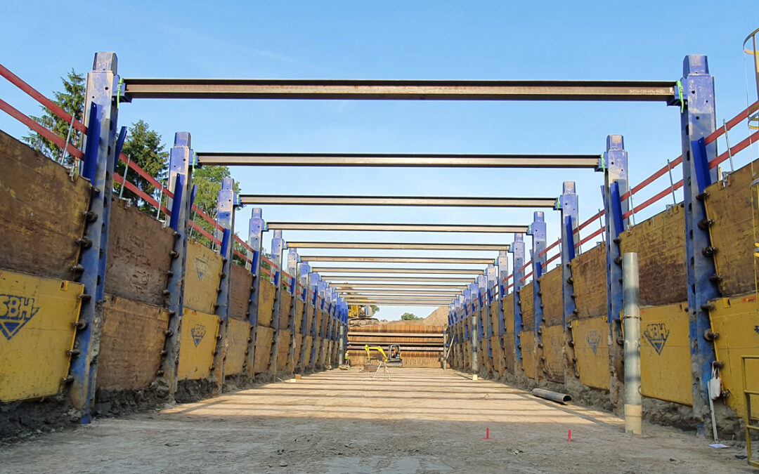 Schaktsläde – Säkert rasskydd vid schaktarbete